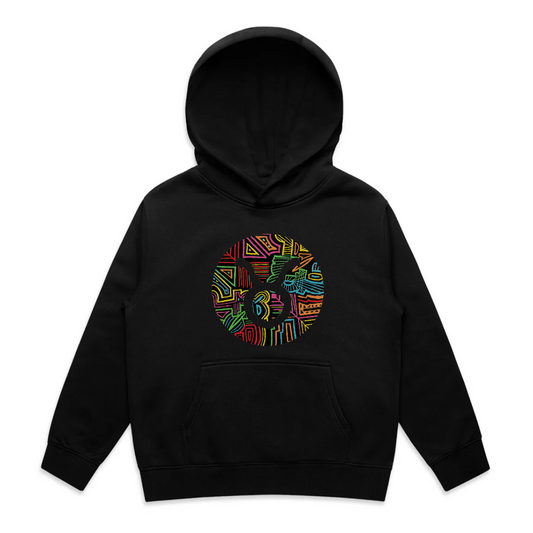 kids hoody black clothing