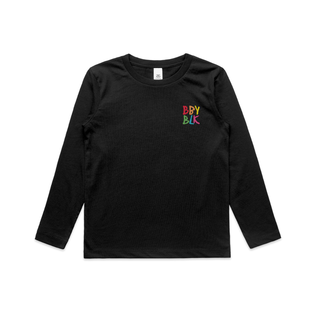 Baby Black Long Sleeve Tshirt - Classic Black