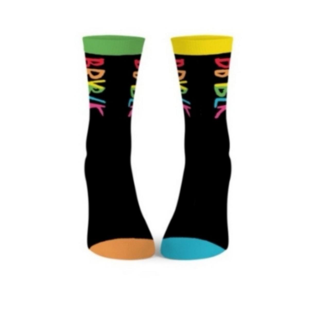black odd kids toddler socks