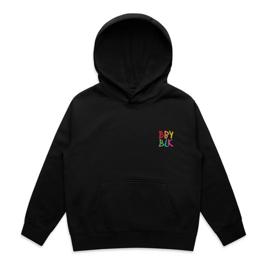 kids classic black hoody