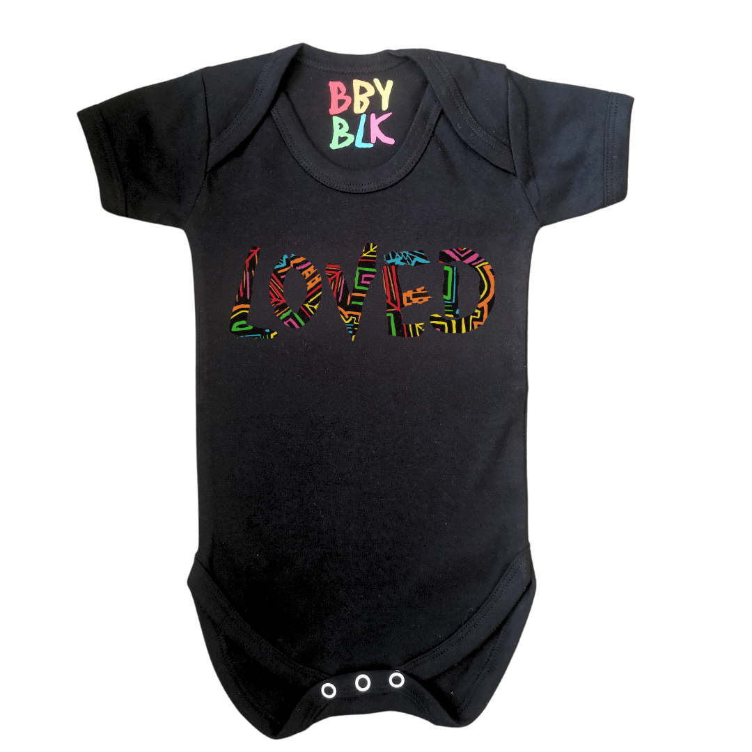 black baby tribal vest 