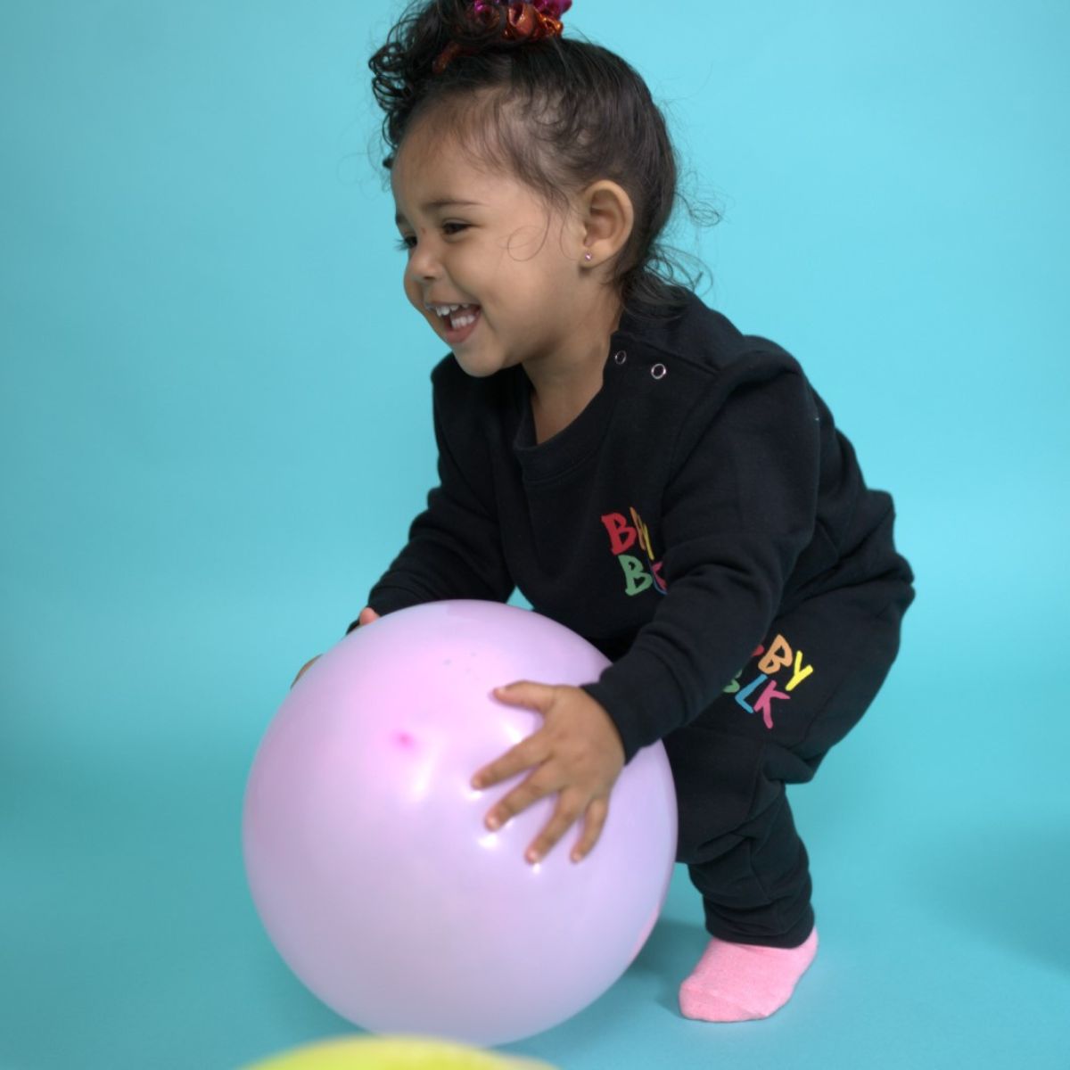 unisex baby black tracksuit