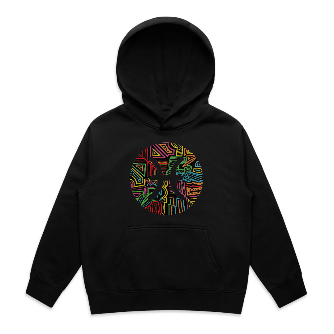 kids hoody black clothing