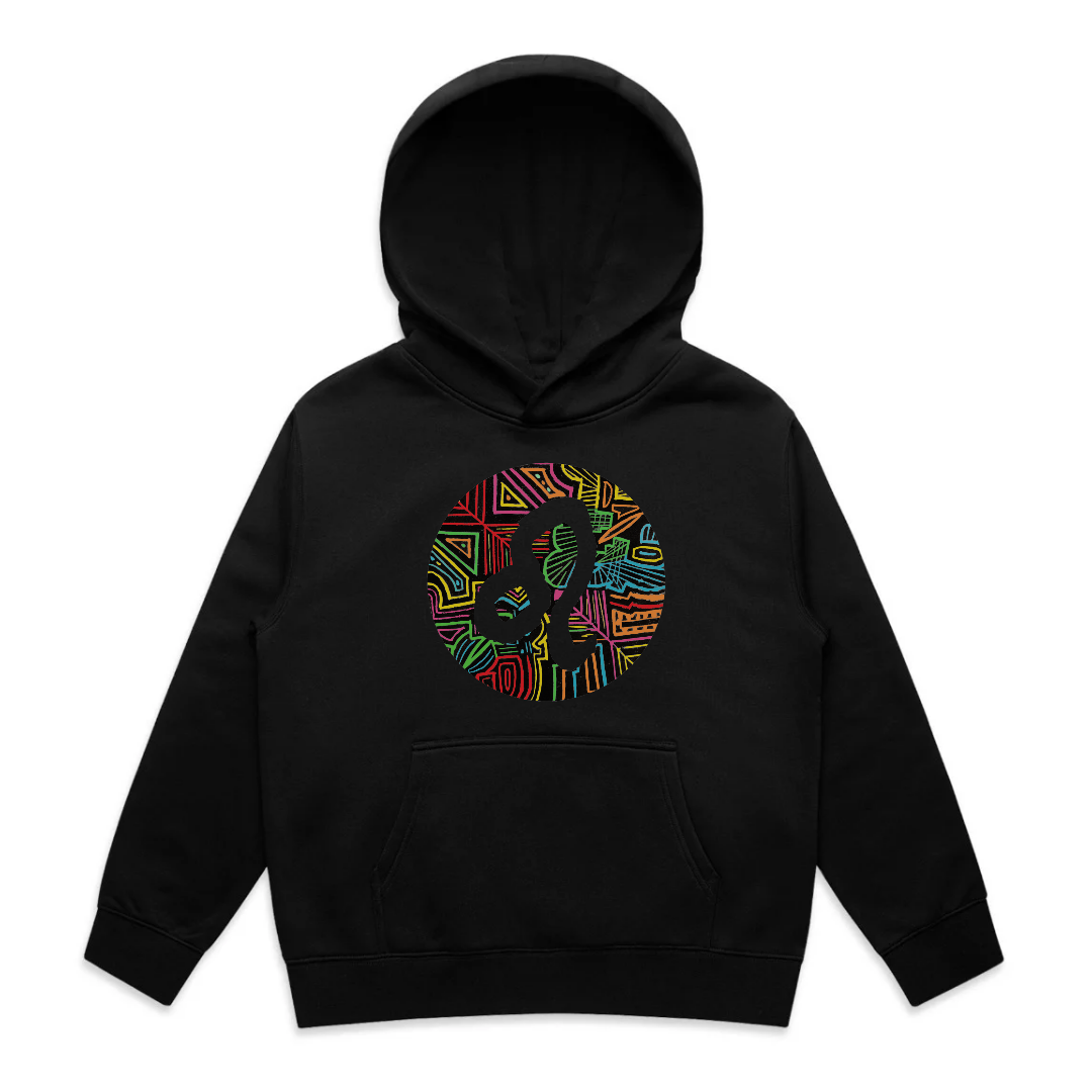 black hoody leo clothing 